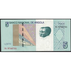 Angola 5 Kwanzas 2012 UNC
