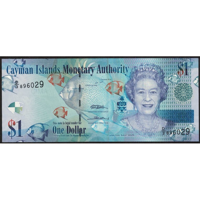 Islas Cayman 1 Dolar 2011 P38c UNC