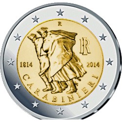 Italia KM367 - 2 Euros 2014 UNC