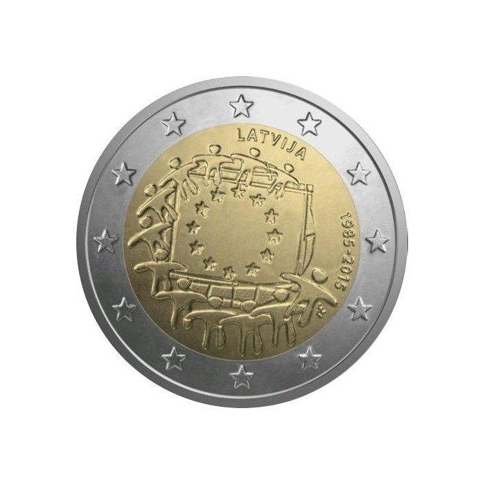 Letonia 2 Euros 2015 UNC