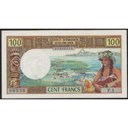 Tahiti 100 Francos 1969 P23 EXC