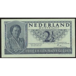 Holanda 2 1/2 Gulden 1949 P73 EXC+