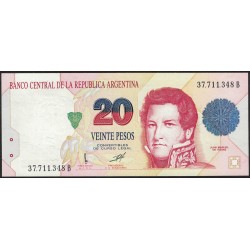 B3060 20 Pesos Convertibles B 1997 UNC