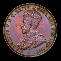 Australia 1 Penny 1935 KM23 Cobre EXC