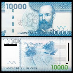 Chile 10000 Pesos 2012 P164c Arturo Prat UNC