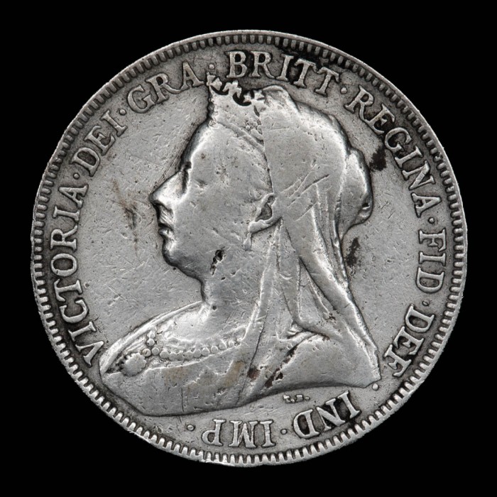 Gran Bretaña 1 Shilling 1893 KM780 Ag MB