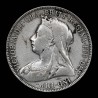 Gran Bretaña 1 Shilling 1893 KM780 Ag MB