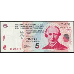 C203 Bono lecop 5 Pesos UNC