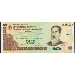 C237 Bono Provincia de Chaco 10 Pesos UNC