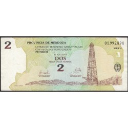 C369 Bono Provincia de Mendoza 2 Pesos PETROM EXC