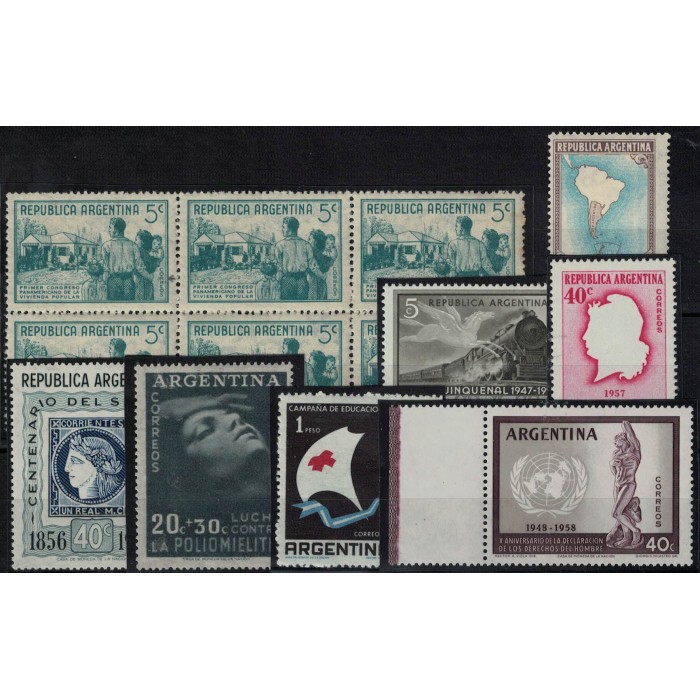 Sellos Postales Diversas Variedades Argentina - Mint