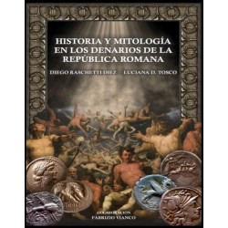 Libro historia y mitología en los denarios de la República Romana
