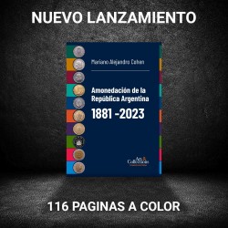 Novedad catalogo Amonedacion de la Republica Argentina por Mariano Cohen Nuevo