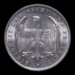 Alemania Weimar 500 Mark 1923A KM36 Aluminio UNC
