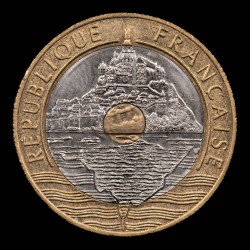Francia 20 Francos 1995 KM1008 Trimetalica UNC