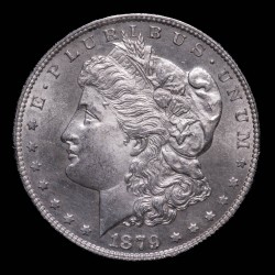 Estados Unidos Dolar Morgan 1879S KM110 Ag UNC