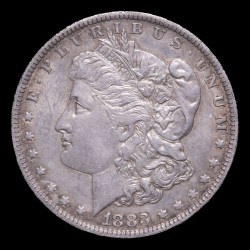 Estados Unidos Dolar Morgan 1883O KM110 Ag EXC