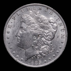 Estados Unidos Dolar Morgan 1885O KM110 Ag EXC+