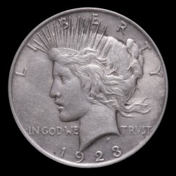 Estados Unidos Dolar Peace 1923 KM150 Ag MB+