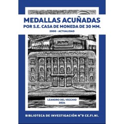 Catalogo medallas acuñadas por Casa de Moneda año 2000 a la actualidad por Leandro Del Vecchio