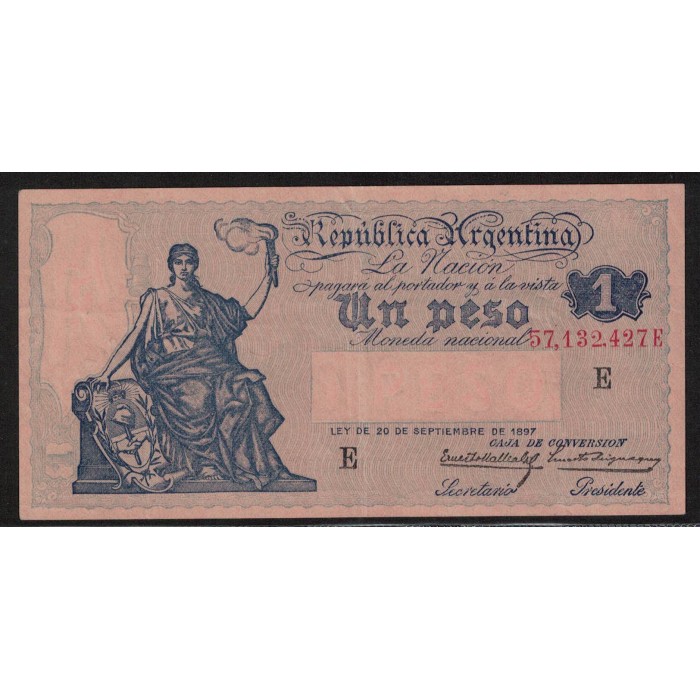 B1563 Caja de Conversion 1 peso 1932