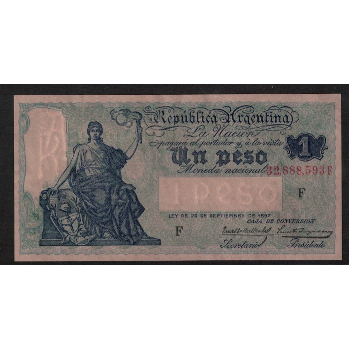 B1565 Caja de Conversion 1 Peso 1934