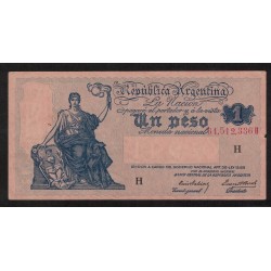 B1819 1 Peso Ley 12.155 1940 UNC
