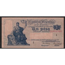 B1821 1 Peso Ley 12.155 1941