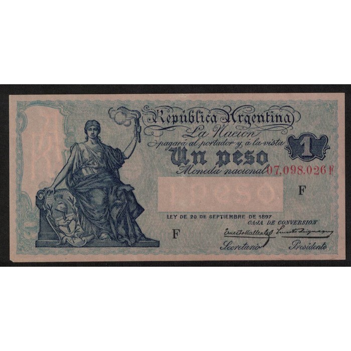 B1564 1 Peso Caja de Conversion 1933