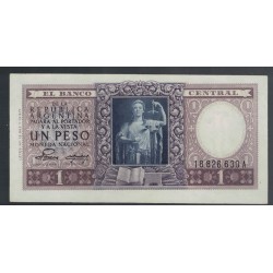 B1909 1 Peso Leyes 12.962 y 13.571 1952 UNC