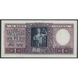 B1911 1 Peso Leyes 12.962 y 13.571 1953 UNC