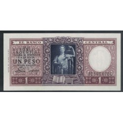 B1913 1 Peso Leyes 12.962 y 13.571 1954 UNC
