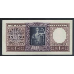 B1915a 1 Peso Leyes 12.962 y 13.571 1956 UNC