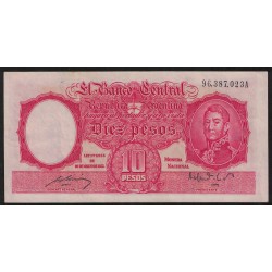 B1938 10 Pesos Ley 12155 1949