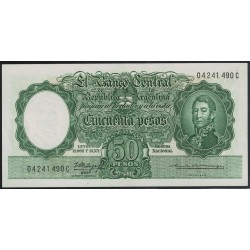 B2010 50 Pesos Leyes 12.962 y 13.571 1963