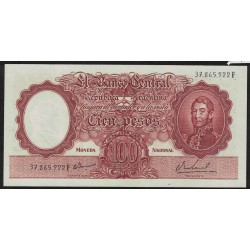 B2081 100 Pesos 1967 UNC