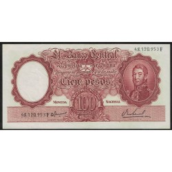 B2082 100 Pesos 1968