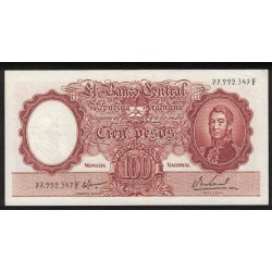 B2083 100 Pesos 1969 UNC
