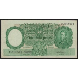 B1994 50 Pesos Leyes 12.962 y 13.571 1958