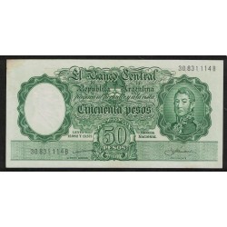 B1996 50 Pesos Leyes 12.962 y 13.571 1959