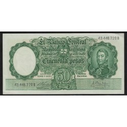 B2001 50 Pesos Leyes 12.962 y 13.571 1960