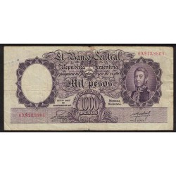 B2134 1000 Pesos Ley 12155 1952