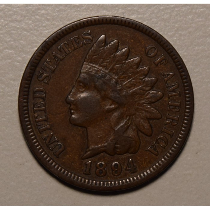 USA 1 Cent 1894 KM90a