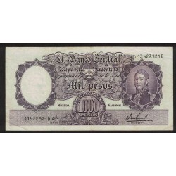 B2166 1000 Pesos 1967