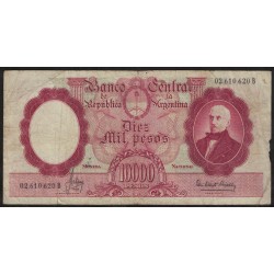 B2189 10000 Pesos 1965