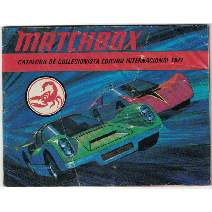 Matchbox Catalogo de Coleccionista Internacional 1975