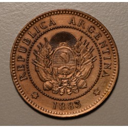 Argentina 1 Centavo 1883 Cobre