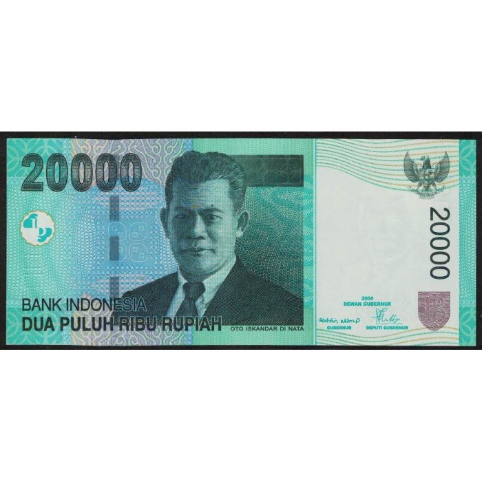 Indonesia P144a 20.000 Rupias 2004 UNC