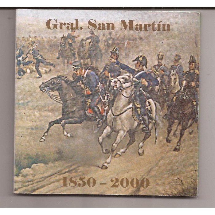 Blister Gral San Martin Año 2000