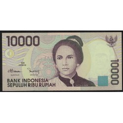 Indonesia P137a 10000 Rupias 1998 UNC